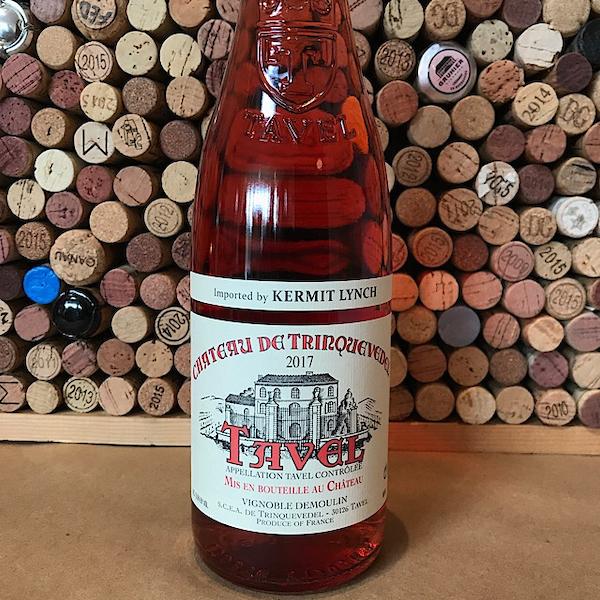 The rosés of Château de Trinquevedel consistently enjoy aromas of ripe, red berries with notes of the ubiquitous spicy, garrigue.