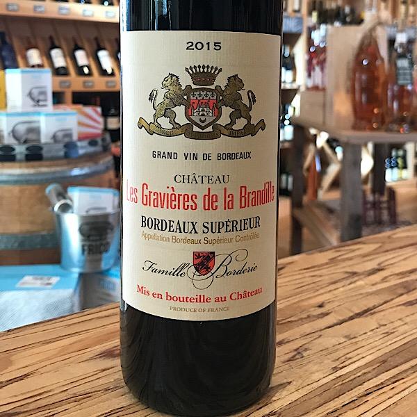 Château Les Gravières de la Brandille Bordeaux Supérieur 2015