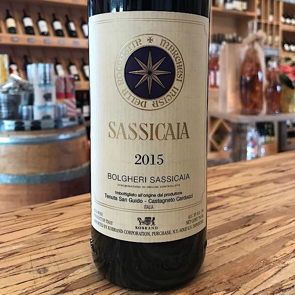 Tenuta San Guido Sassicaia 2015