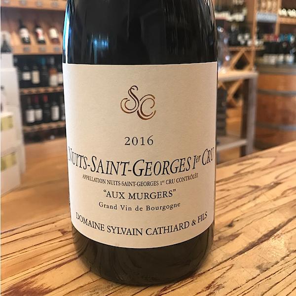 Domaine Sylvain Cathiard 'Aux Murgers' 1er Cru Nuits-Saint-Georges 2016