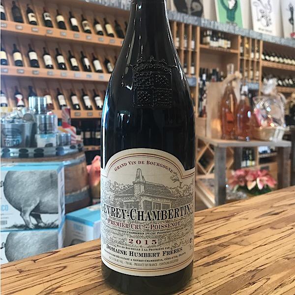 Domaine Humbert Fréres 'Poissenot' 1er Cru Gevrey Chambertin 2015