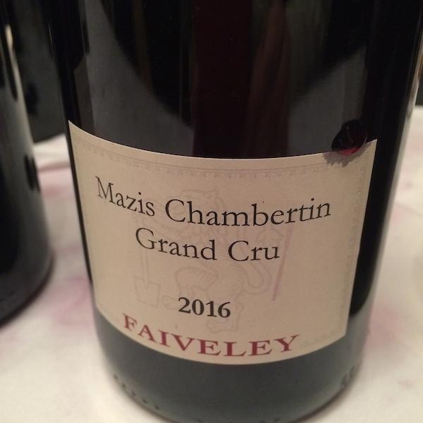 Domaine Faiveley Mazis-Chambertin Grand Cru 2016