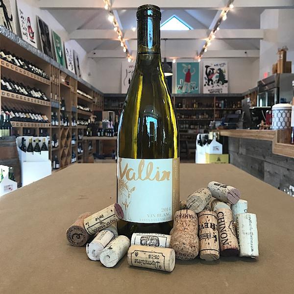 Vallin is a collaboration between sommeliers Eric Railsback and Dustin Wilson with winemaker Justin Willett.