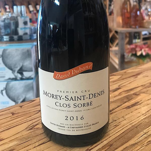 David Duband Morey-Saint-Denis 1er Cru Clos Sorbè 2016