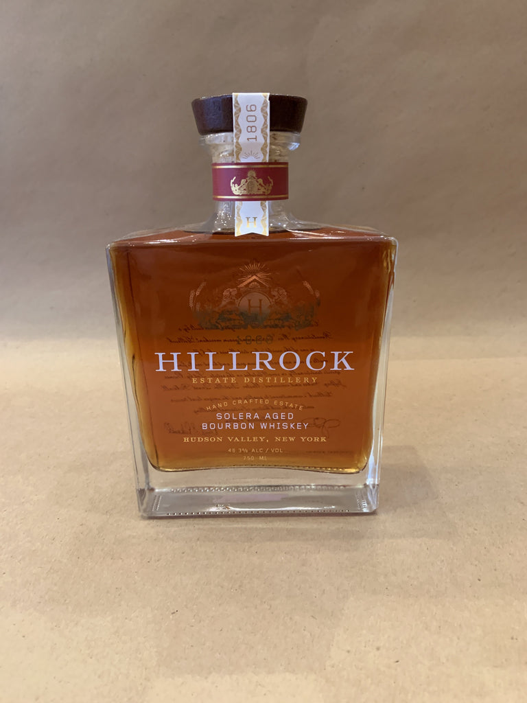 Hillrock Estate Distillery Hudson Valley Solera Aged Bourbon 750ml