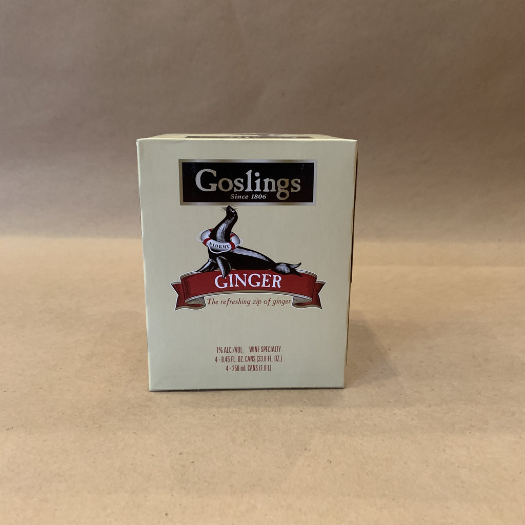 Goslings Ginger Beer 4Pk 1%