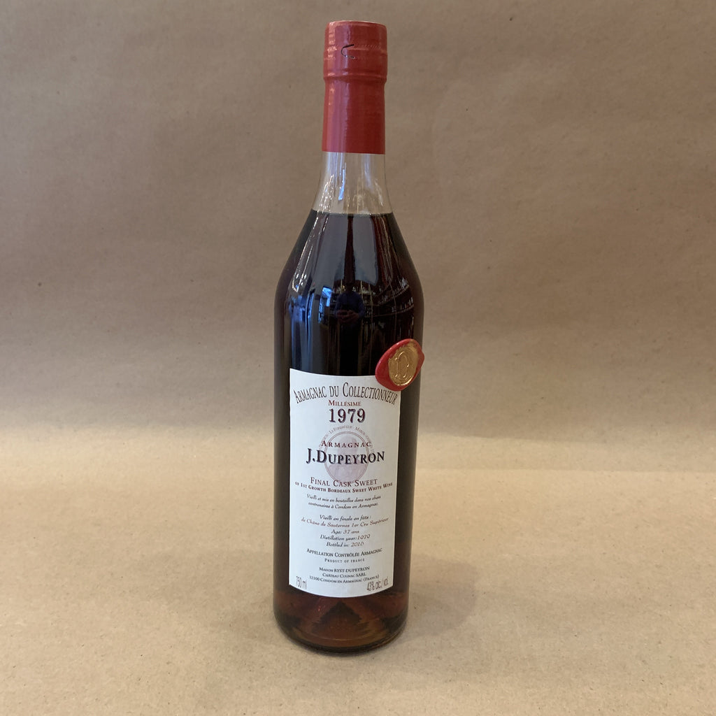 J Dupeyron Armagnac 1979