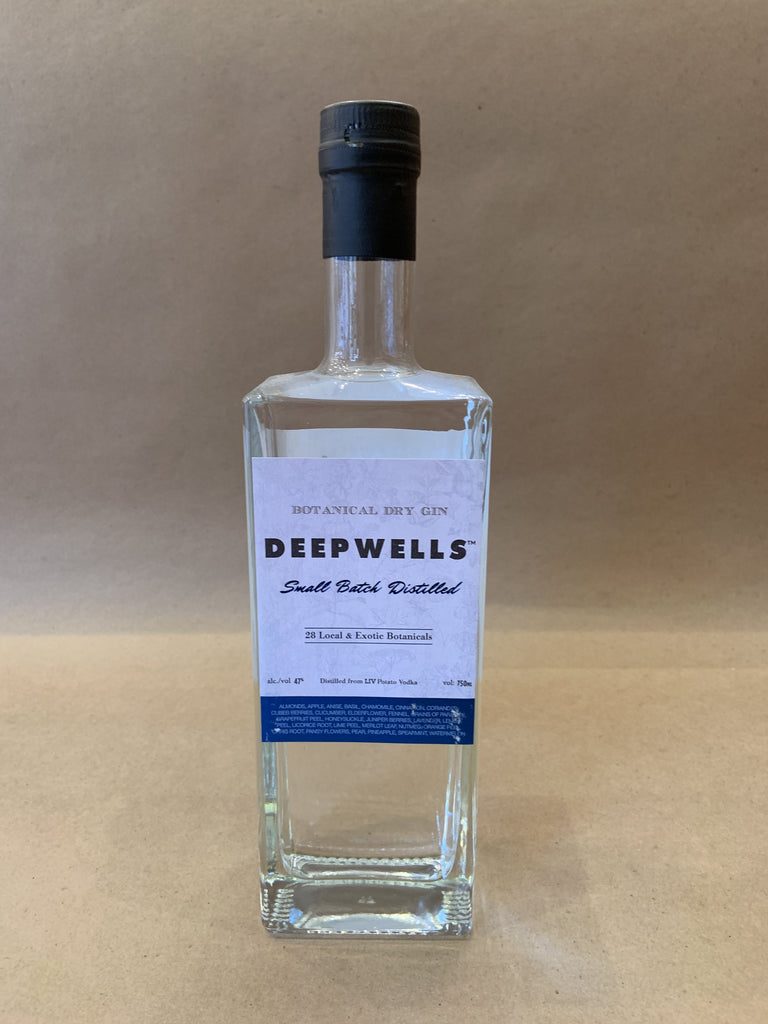 Deepwells Botanical Dry Gin, Long Island Spirits 750ml