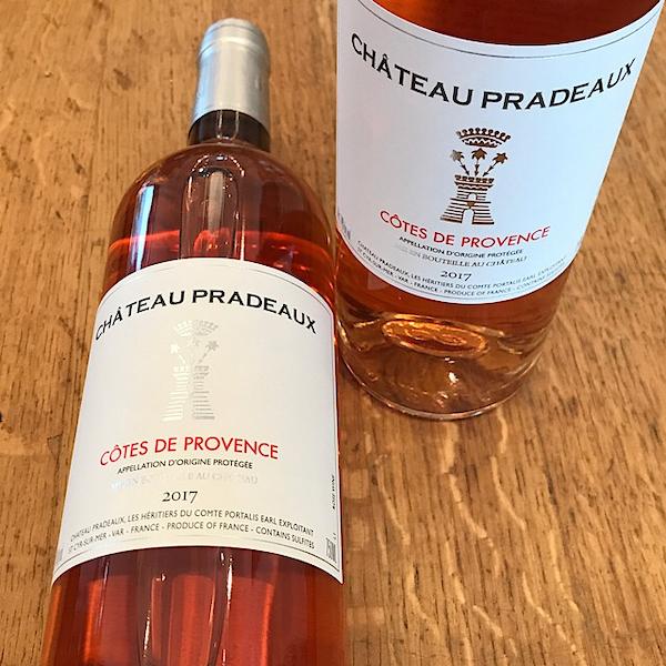 Château Pradeaux Cotes de Provence Rosé 2017