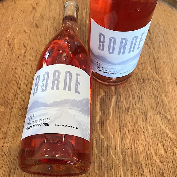 Borne Anderson Valley Pinot Noir Rosé 2017