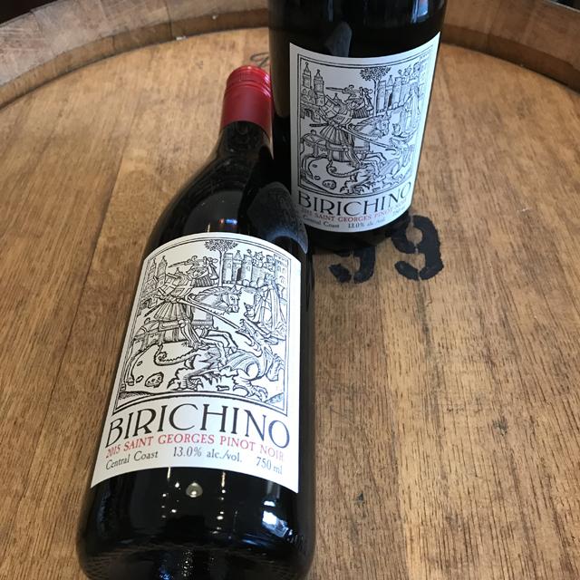 Founded in Santa Cruz in 2008, owners and winemakers Alex Krause and John Locke together draw a combined 35 years of making and selling wine. The name Birichino comes from the Italina meaning of naughty or mischievous. Their first Pinot Noir is a 2011 St. Georges Pinot Noir from the Central Coast sourced from the southern Santa Cruz Mountains. The winemaking features native ferments, neutral barrels and avoidance of fining and filtaring when possible.