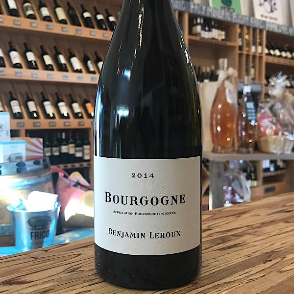 Benjamin Leroux Bourgogne Blanc 2014